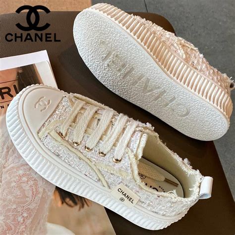 tênis chanel feminino original|Chanel shoes canada.